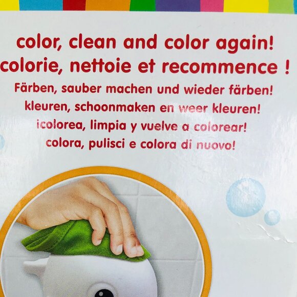 Alex Color Me Clean! Bath Drawing Toy w/Bath Crayons(Bilingual)New in Box Age 2+ - Picture 8 of 14